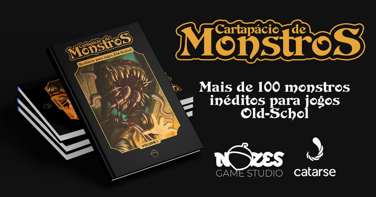 RPG Craftando - Cartas de Monstros 